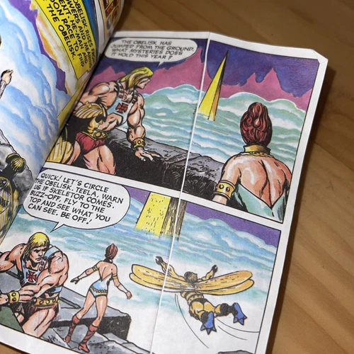 1984 Masters Of The Universe MOTU Mini Comic - The Obelisk - photo 3