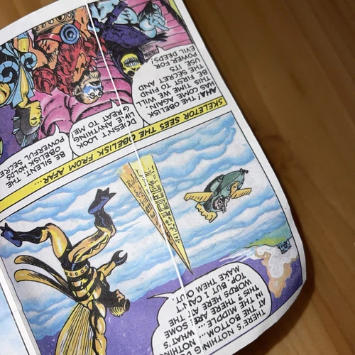 1984 Masters Of The Universe MOTU Mini Comic - The Obelisk - photo 4