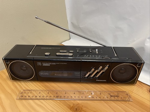 Vintage PANASONIC RX-F3 Stereo Radio Cassette Mini Boombox Japan