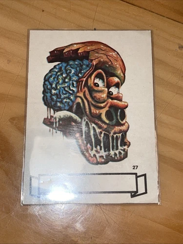 UGLY MONSTER STICKERS - Topps 1966 U.S.A. vintage #27 - photo 2