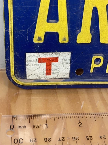 VINTAGE PENNSYLVANIA KEYSTONE STATE License Plate - photo 2