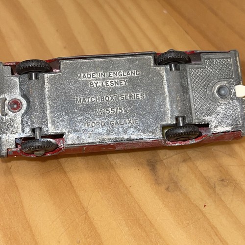 Vintage Matchbox By Lesney Ford Galaxie - photo 5