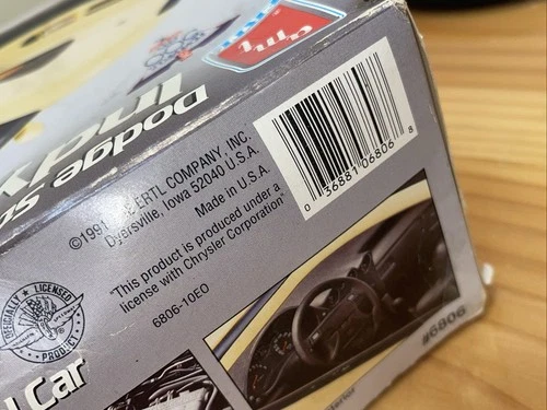 AMT ERTL Dodge Stealth Indy 500 Model Kit - photo 5