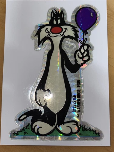Vintage Stickers 80s PRISM VENDING Machine LOONEY TUNES SYLVESTE - photo 5