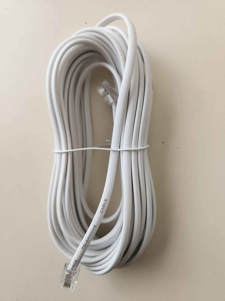 Telephone cable. OFC High performance. About 28 feet. NEW. - photo 2