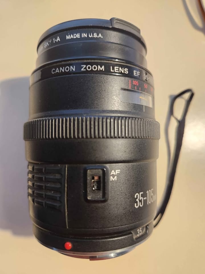 Canon zoom lens 35-105 mm. Made in Japan and USA. Tiffen 58 mm - photo 2