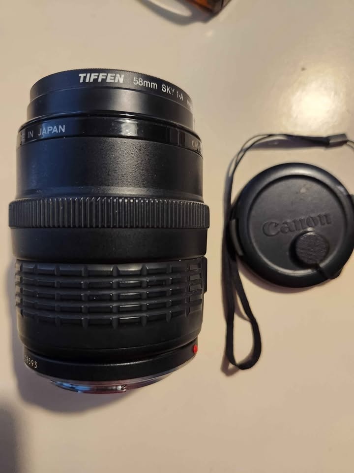 Canon zoom lens 35-105 mm. Made in Japan and USA. Tiffen 58 mm - photo 3