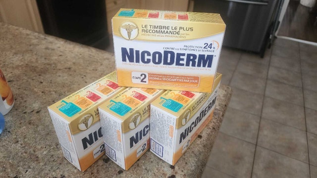 Nicoderm Patches step 2