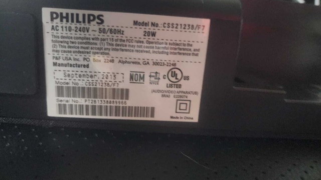 Philips Soundbar CSS2123B/F7 - photo 2