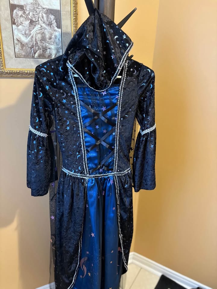 Midnight sorceress /Witch Child xl Halloween costume - photo 2