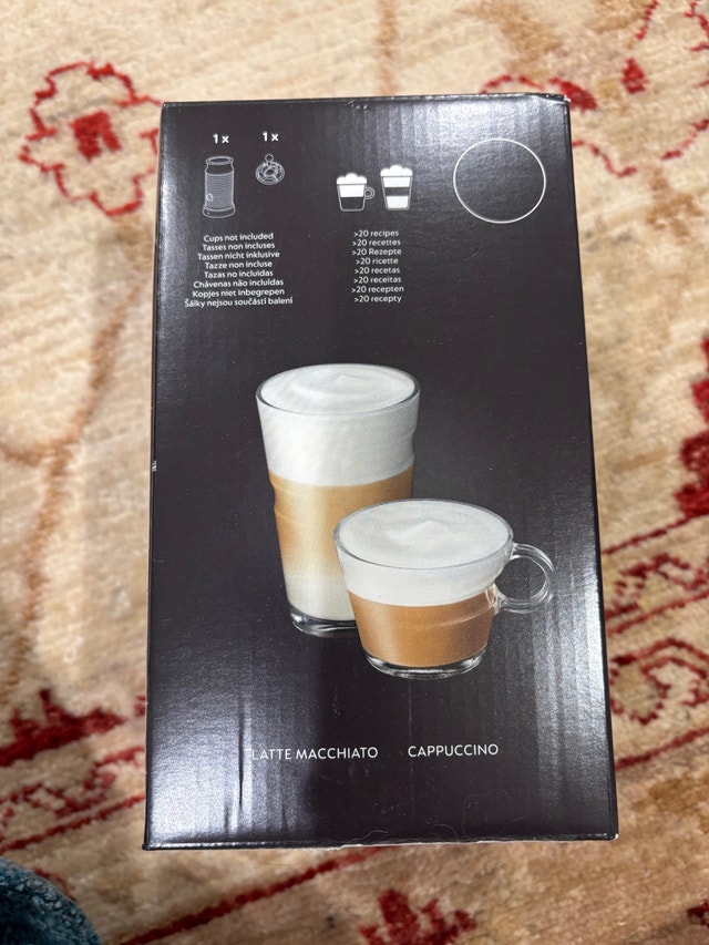 Nespresso Aeroccino 3 Milk Frother - BRAND NEW - photo 3