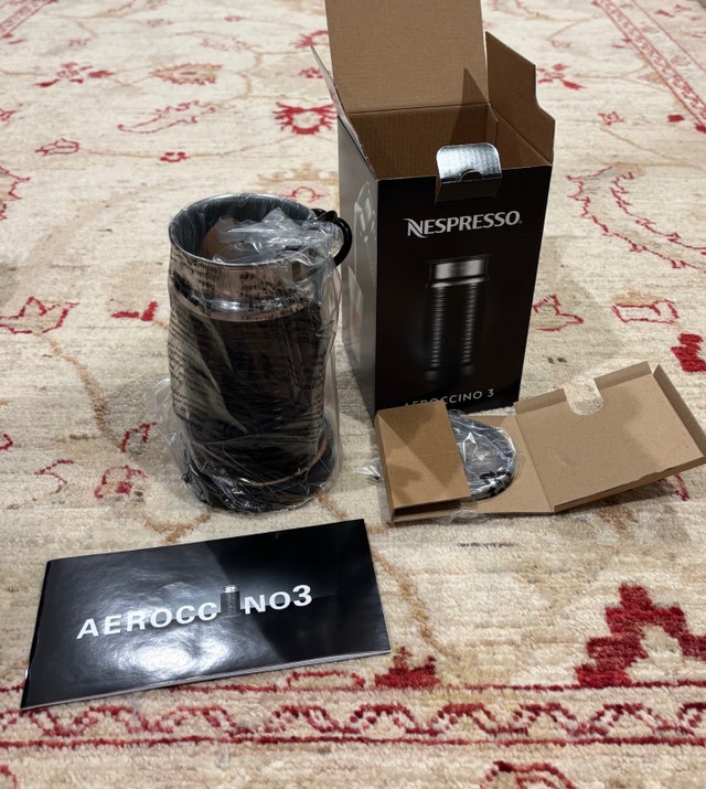 Nespresso Aeroccino 3 Milk Frother - BRAND NEW - photo 4