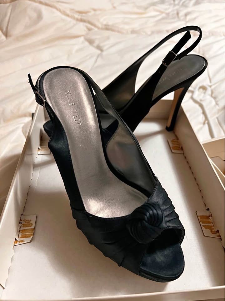 Satin shoes