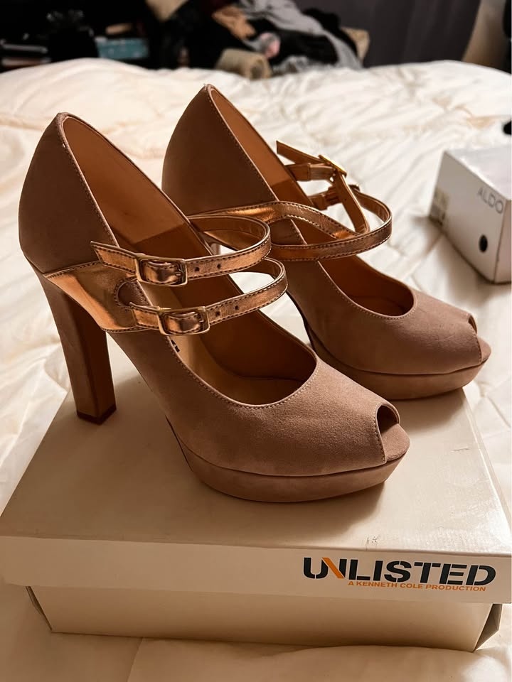 Real leather suede shoes Italian made - photo 2