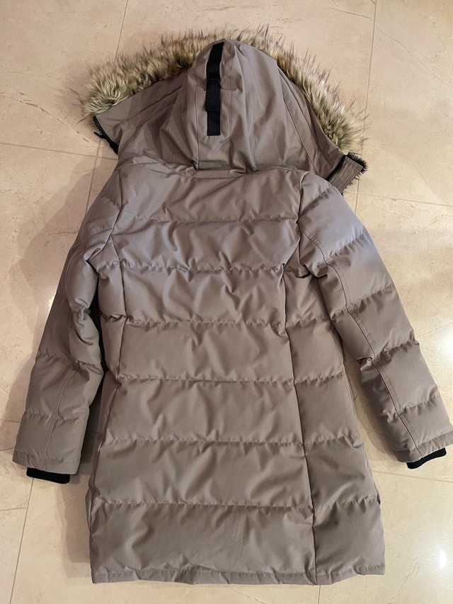 TNA The Powder Parka in Taupe - Size Small - photo 2