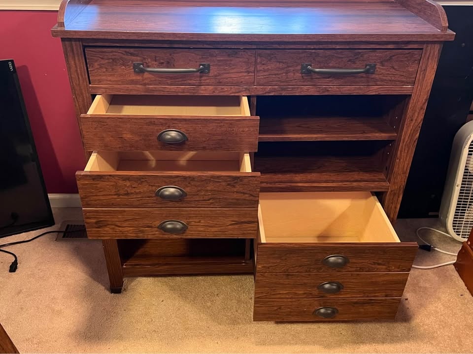 Shelving unit with drawers - photo 3