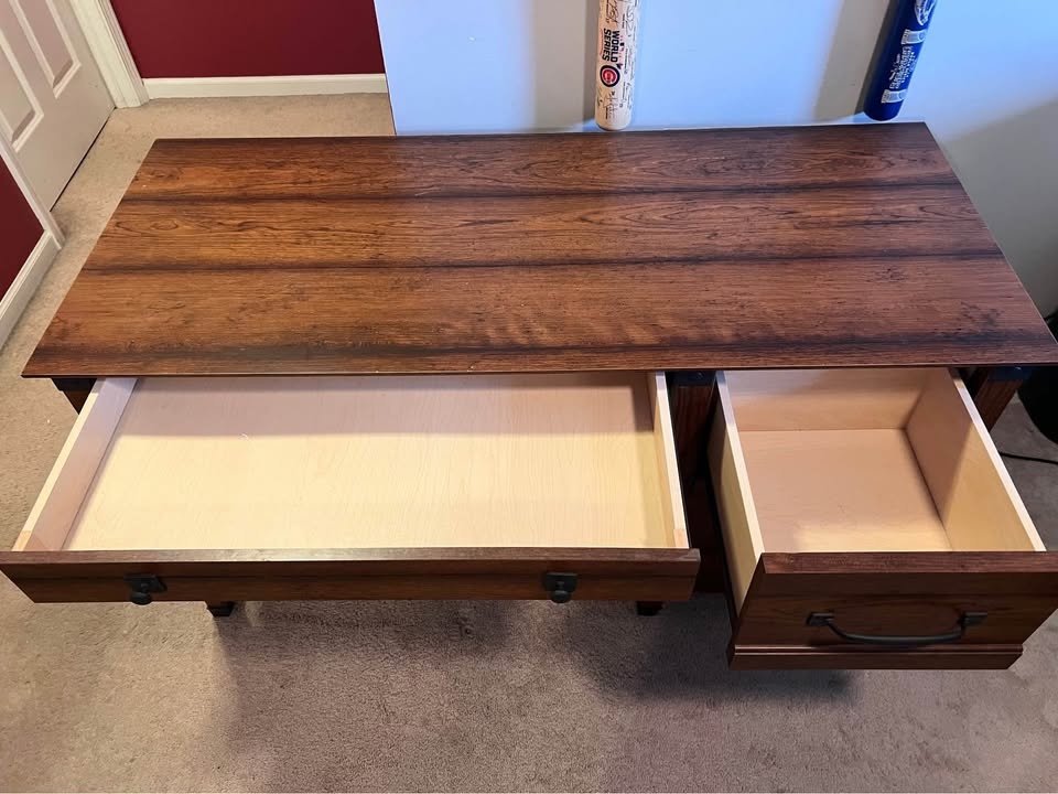 Desk with drawers - photo 4