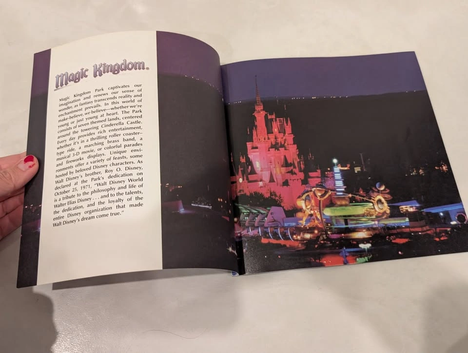 Walt Disney World Souvenir Books - photo 2