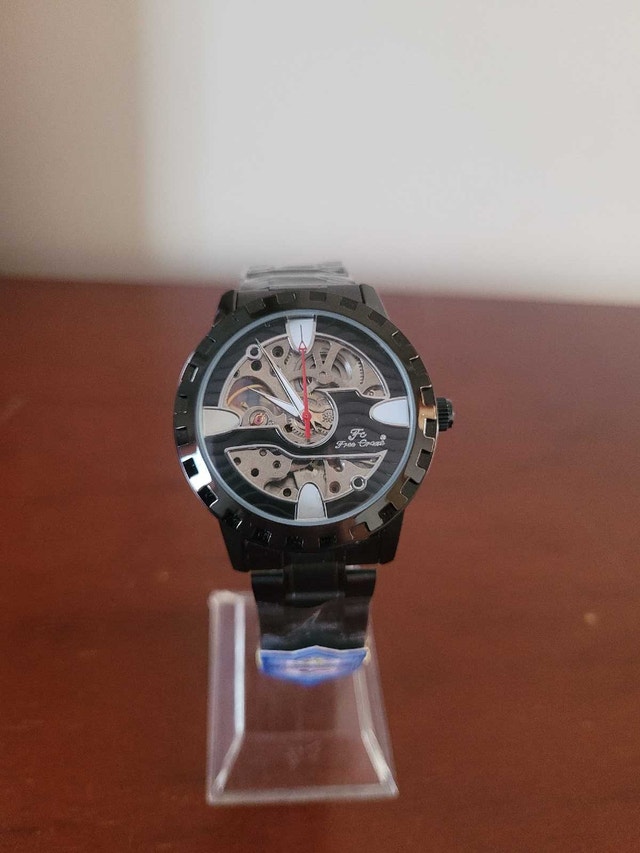 Brand New Black Automatic Men’s FC Free Crane Watch