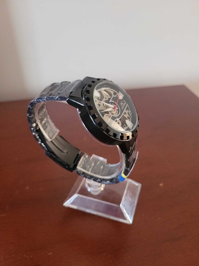 Brand New Black Automatic Men’s FC Free Crane Watch - photo 3