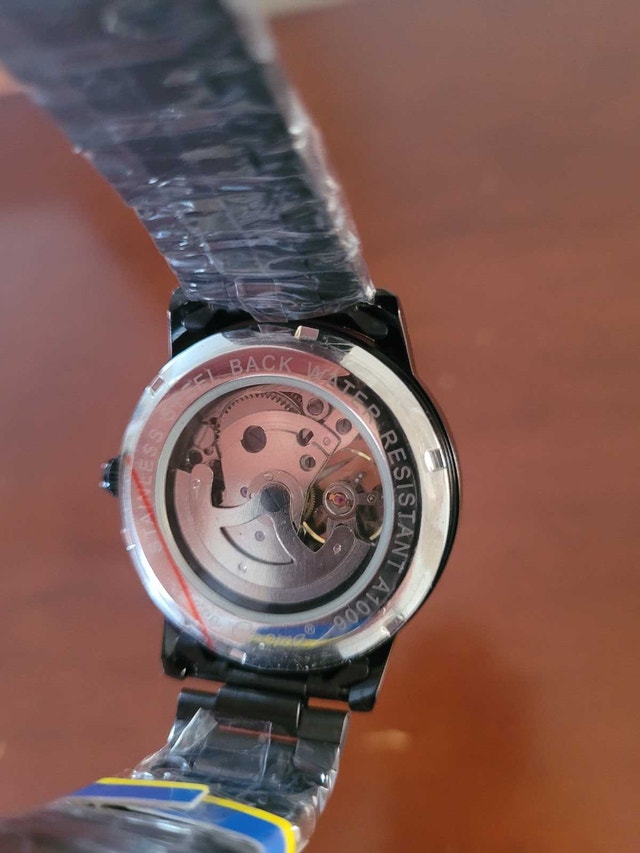 Brand New Black Automatic Men’s FC Free Crane Watch - photo 5