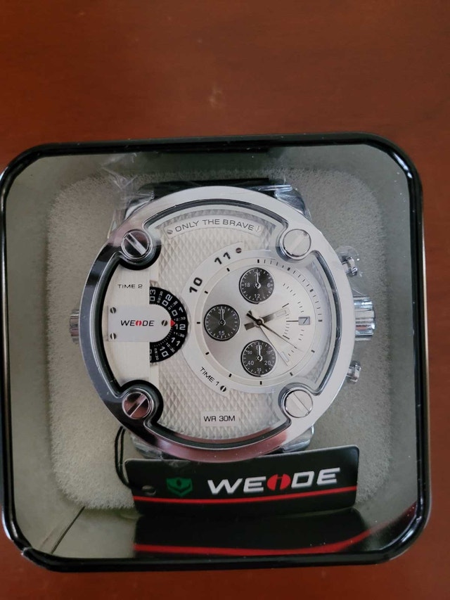 Weide Diesel Dual Time Zone Men's Watch