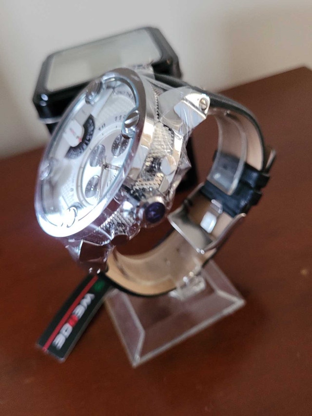 Weide Diesel Dual Time Zone Men's Watch - photo 4
