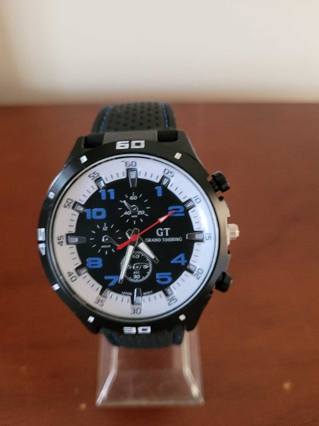 Brand New White & Blue GT Grand Touring Men's Watch