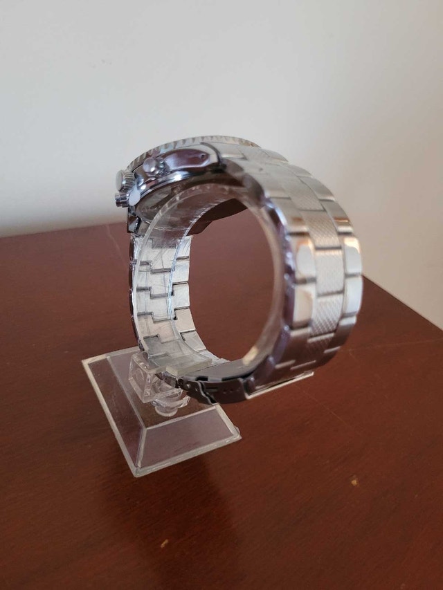 Brand New Curren Silver Chronograph Men's Watch - photo 4