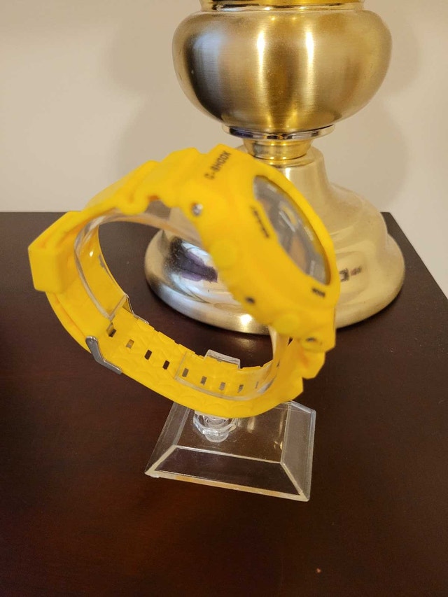 New Mustard Yellow Digital C shook Fashion watch - photo 4
