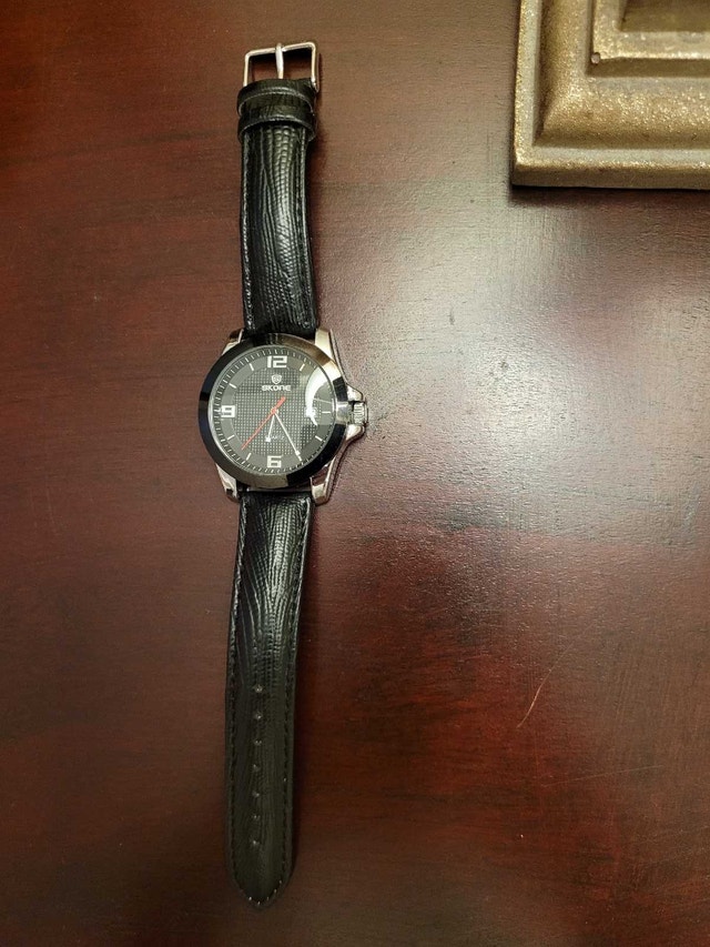 Brand New Skone Black Quartz Men's Watch - photo 5