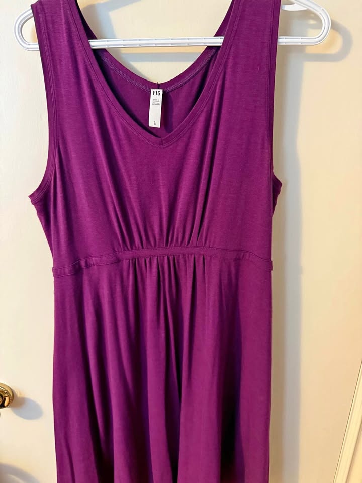 Fig Ladies Dress - Size L - Pink