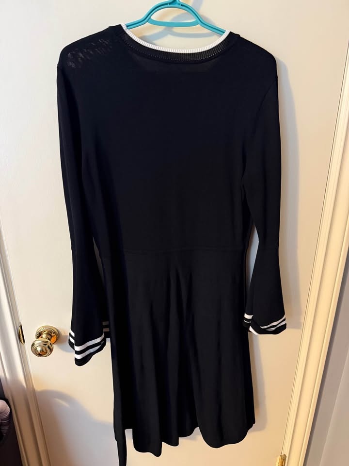Eliza J Ladies Dress - Size L black- Black - photo 2
