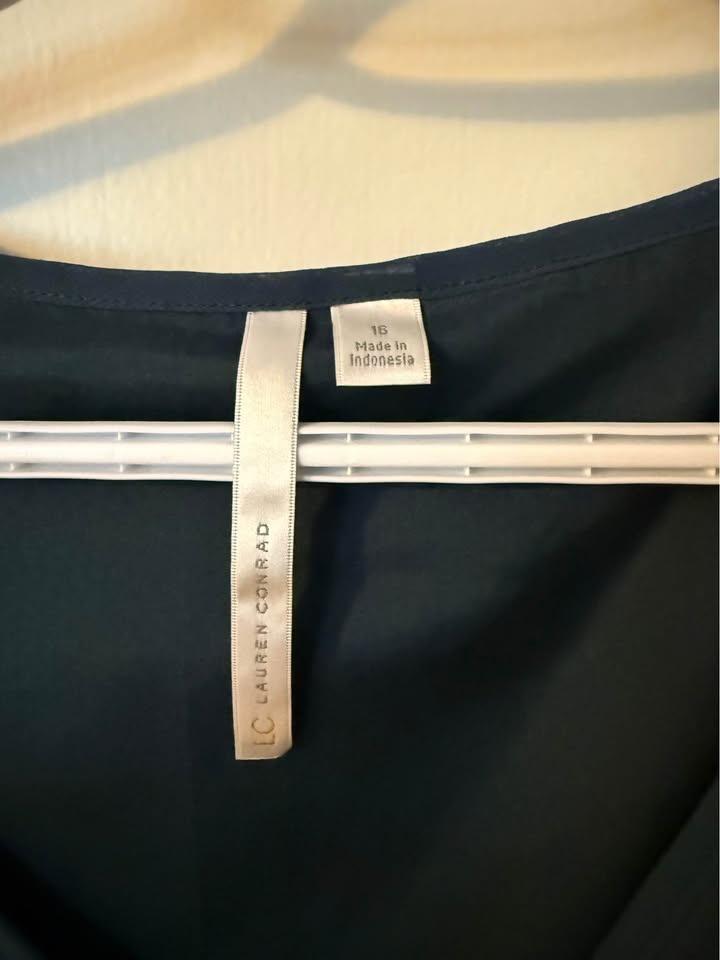 Lauren Conrad Brand Ladies Dress - Size 16 - Teal - photo 3
