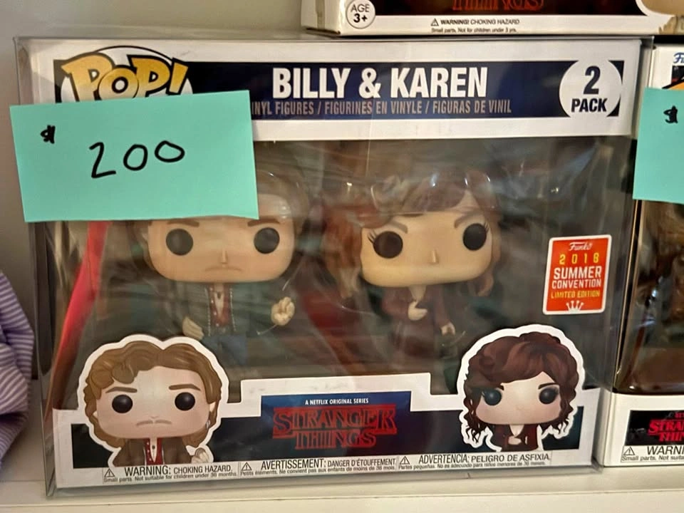 Stanger Things - Billy and Karen - Funko Pop