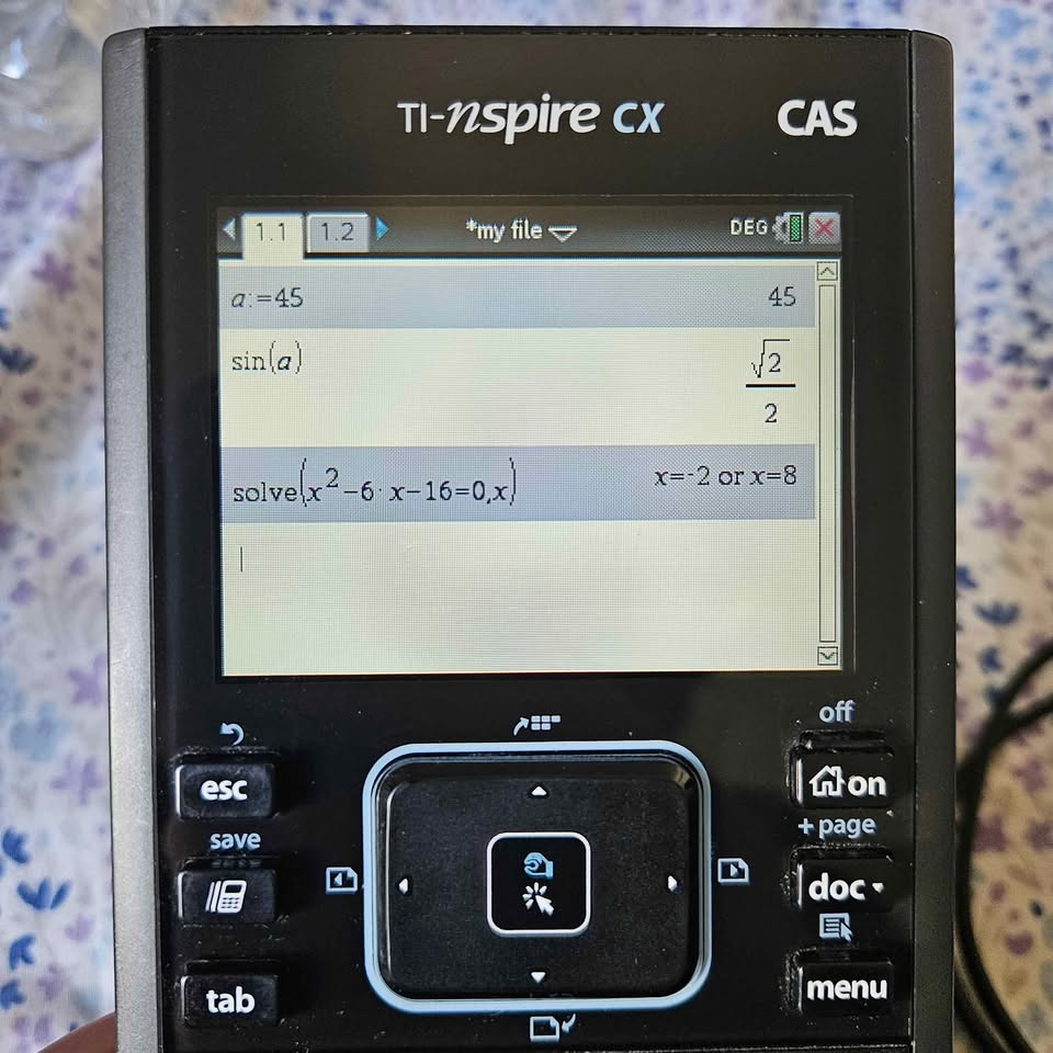 Ti-Nspire CX CAS with Charger - photo 3