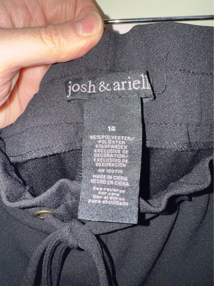 Josh & Arielle Ladies Pants - Size 14 - Black - photo 3