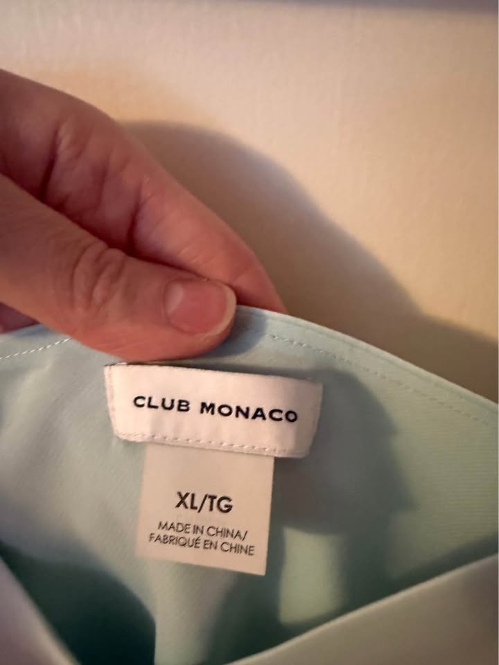 Club Monaco Ladies Camisole - Size XL - Mint Green - photo 3