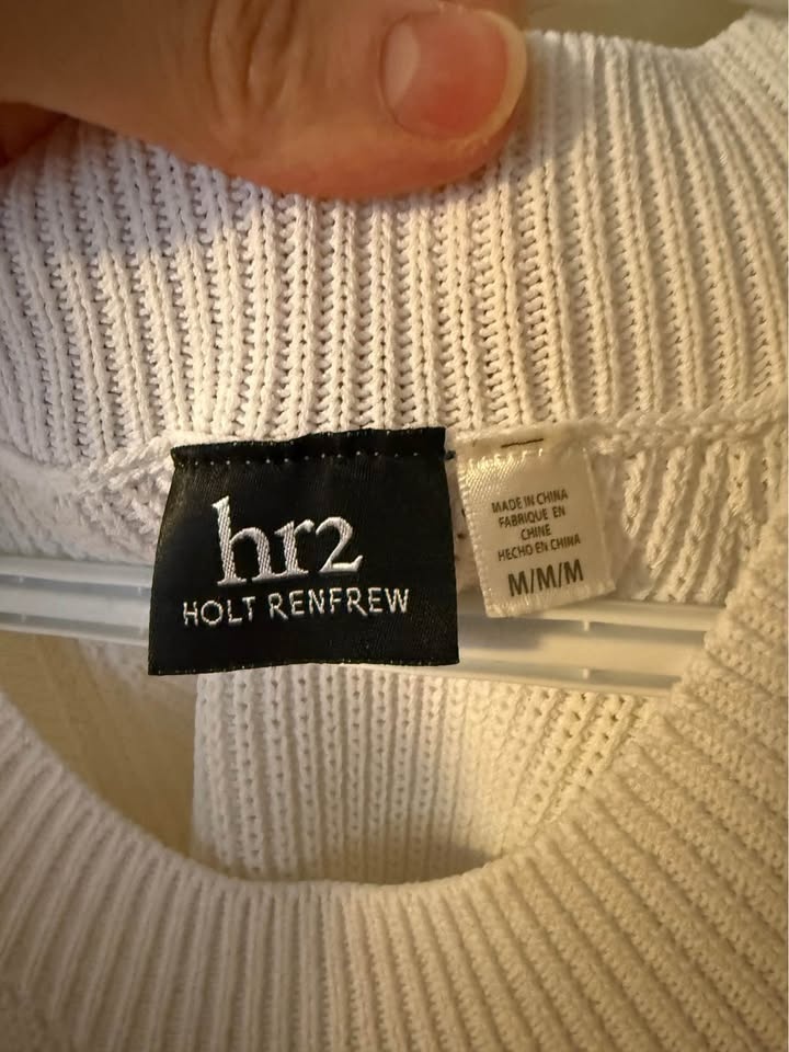 Holt Renfrew Tank - Ladies M - White - photo 4