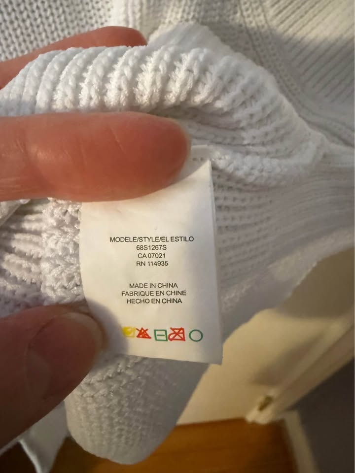 Holt Renfrew Tank - Ladies M - White - photo 5