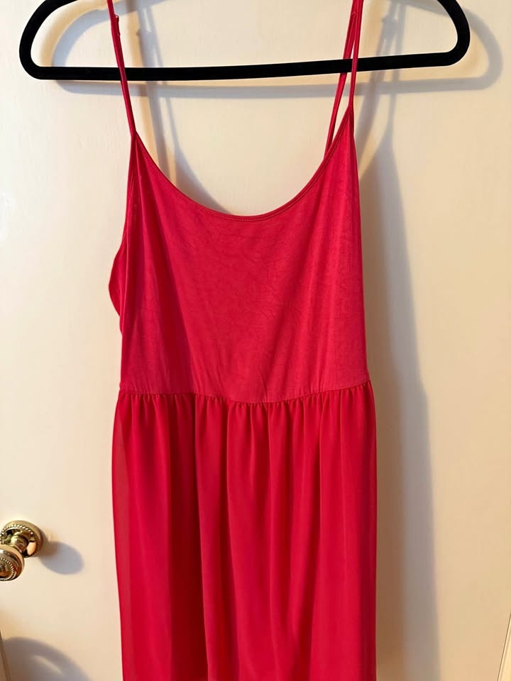 Kensie Flowy Dress - Ladies L - Pink