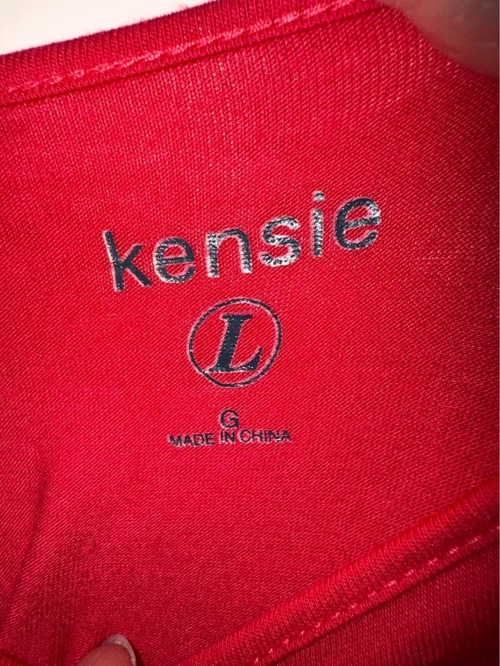 Kensie Flowy Dress - Ladies L - Pink - photo 4