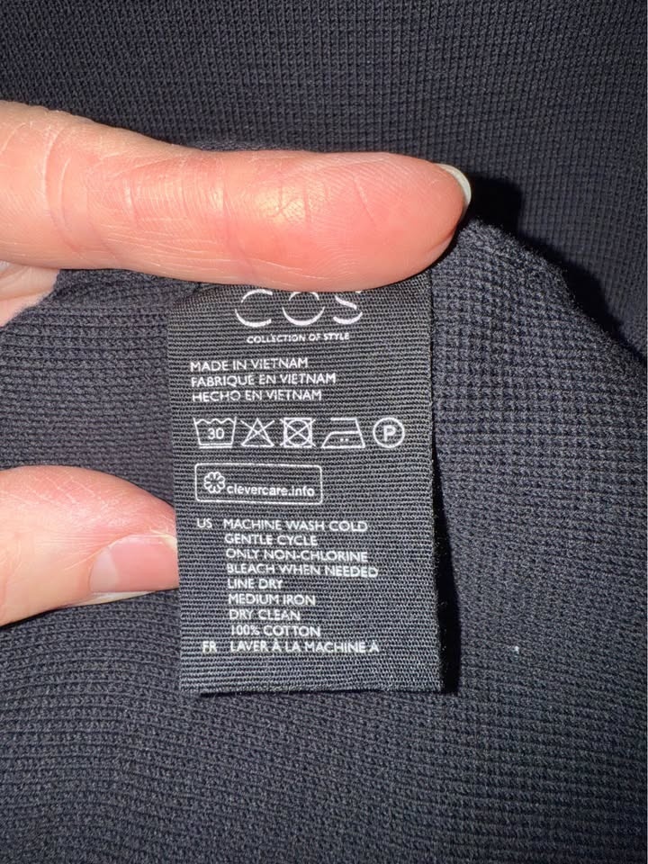 Cos Sweater - Size M - Black - photo 3