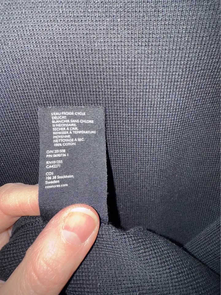 Cos Sweater - Size M - Black - photo 4