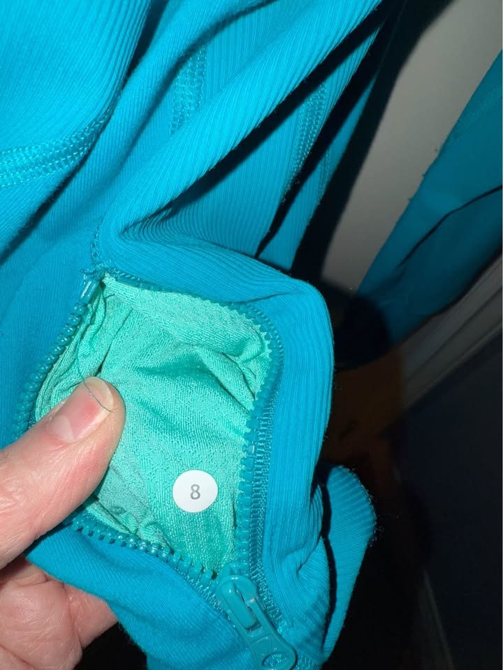 Lululemon Jacket Teal Size 8 - photo 5