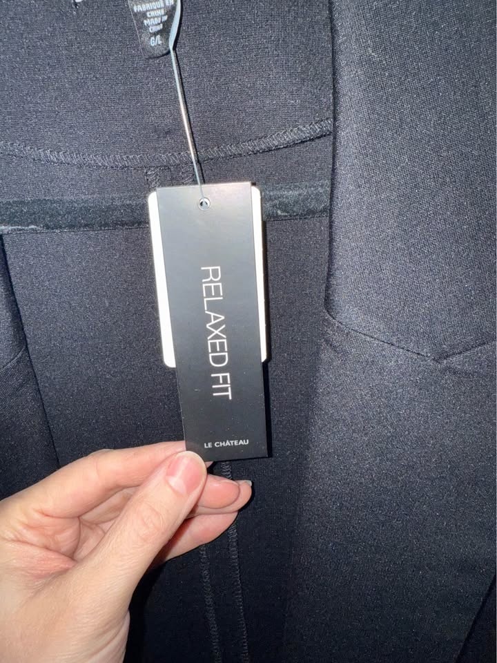 NWT Le Chateau Ladies Blazer - Size L - Black - photo 3