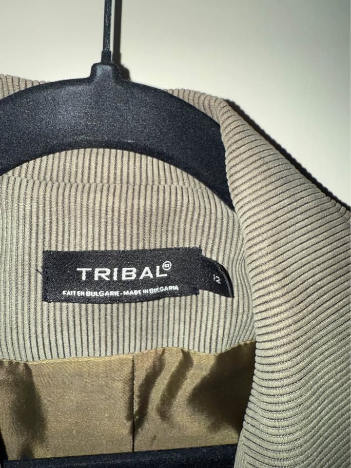 Tribal Corduroy Suit Set - Size 12 - Sage Green - photo 5