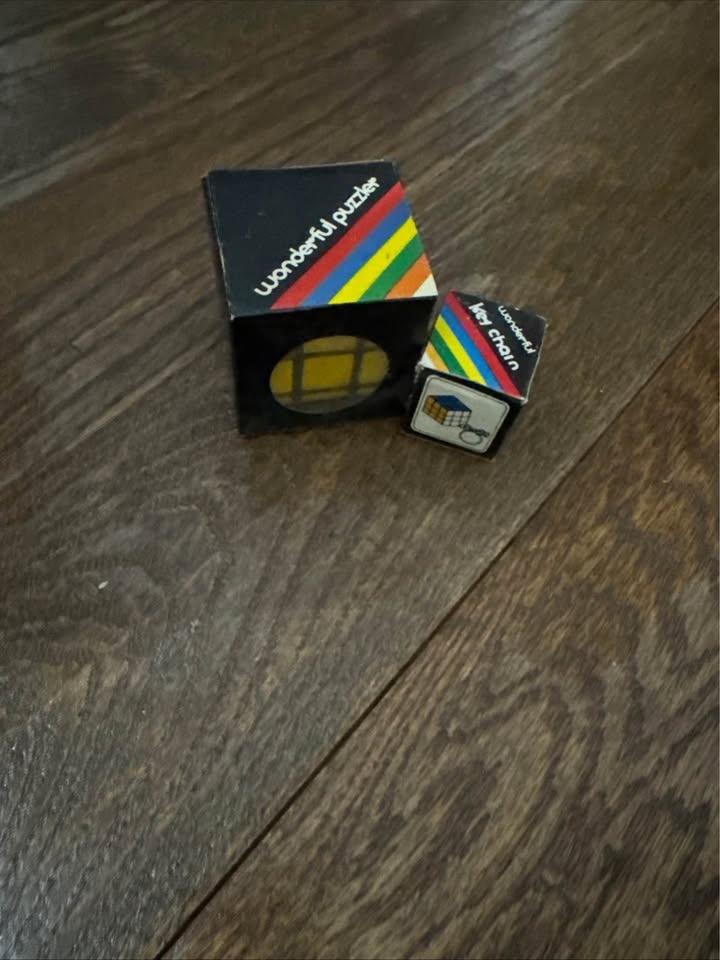 Vintage RUBIK'S CUBE 2-1/2 X 2-1/2 WONDERFUL PUZZLER Fruits And - photo 5