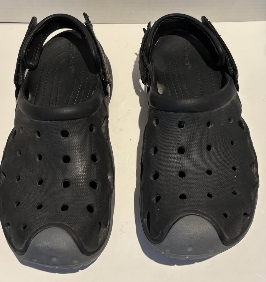 Crocs Swiftwater Clogs Waterproof Adjustable Men's Size 10 Black - photo 2