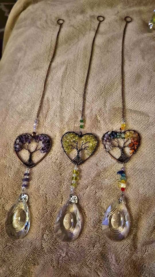 Heart Tree Of Life Suncatcher